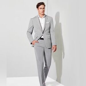 Men's Gray Dress Pants